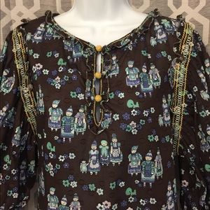 Chelsea & Violet Dutch children print dress size L